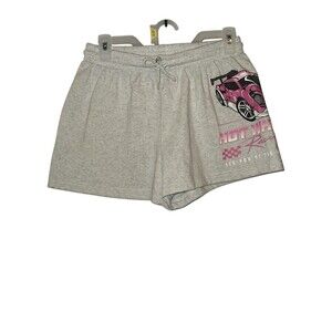 Hot Wheels Women’s Teens Medium Shorts Gray Pink Hot Girl Summer Short Mattel